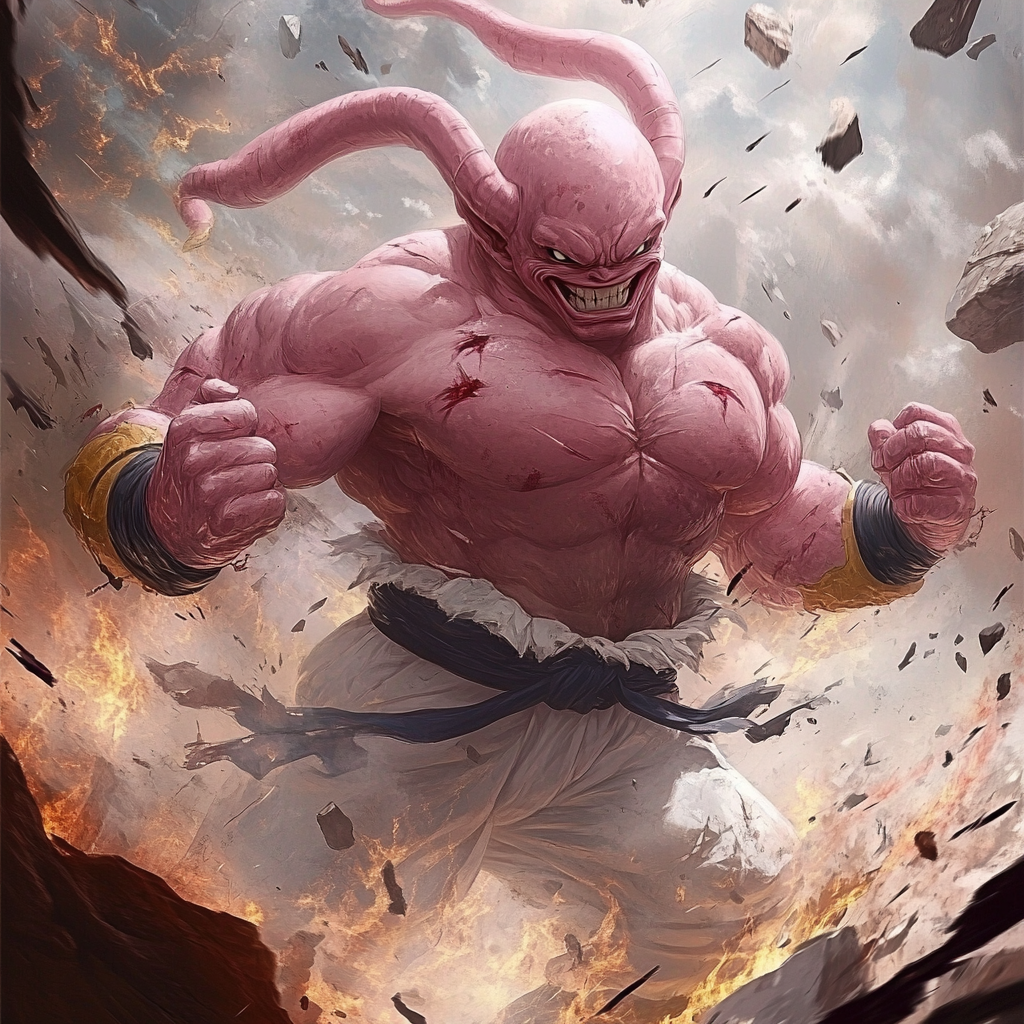 Majin Buu Battle Dragon Ball