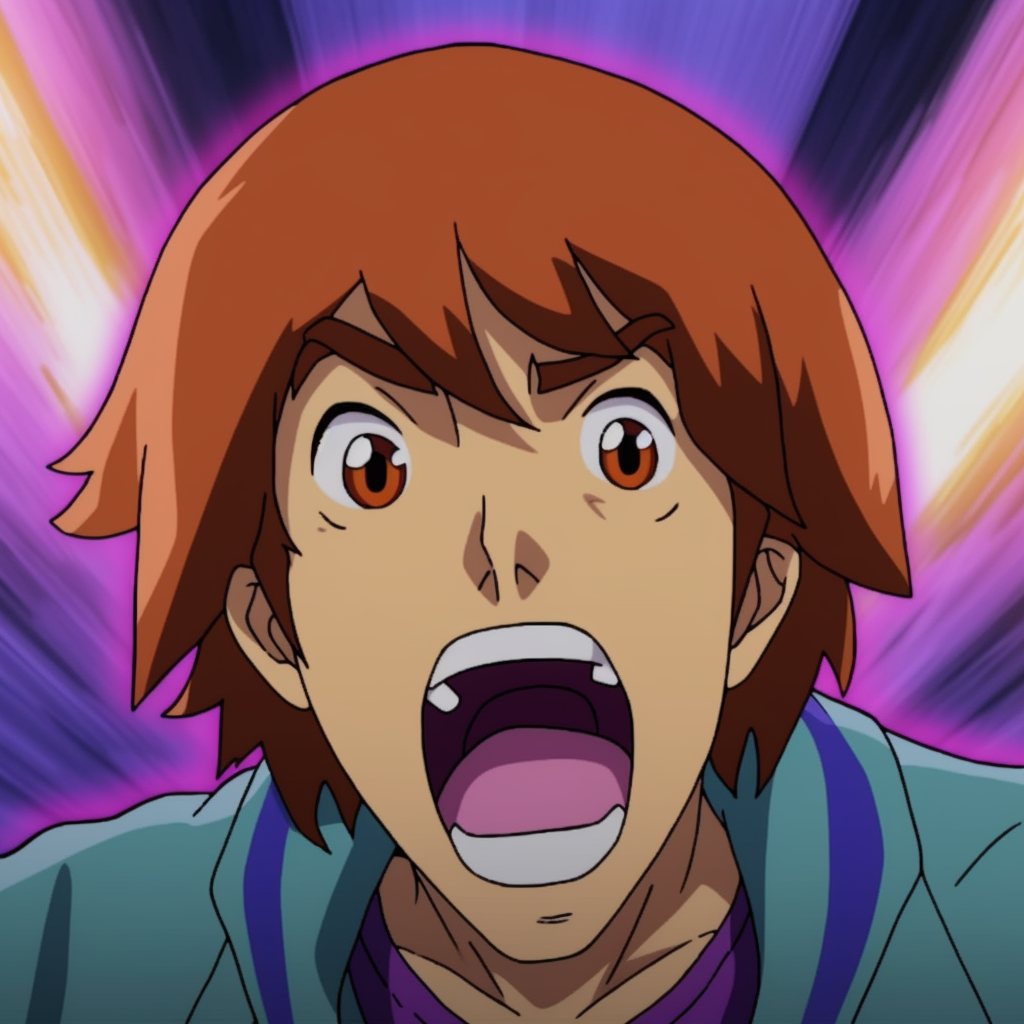 Makoto Takemiya Scream in Scoobidoo Episode