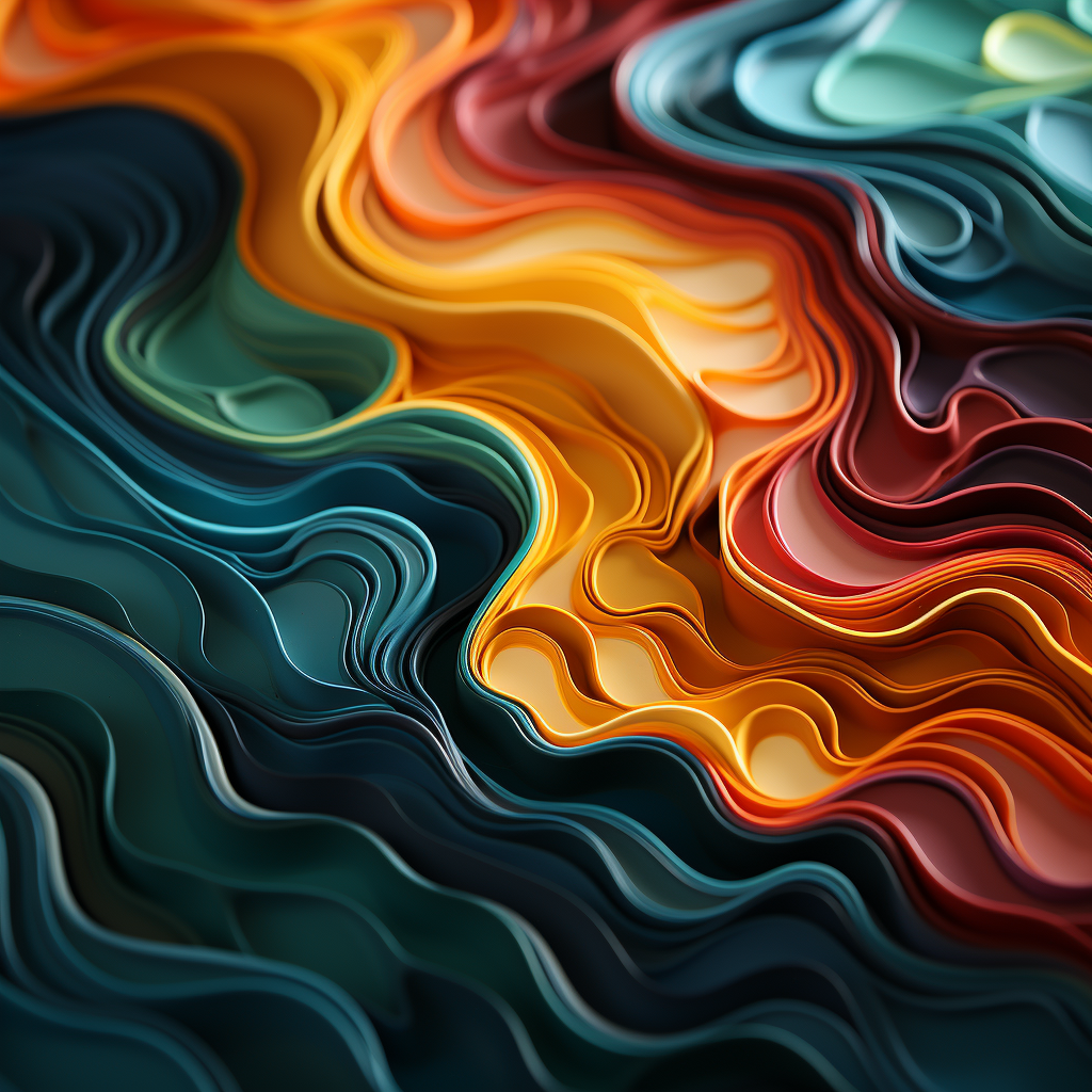 Malachite texture in warm colors