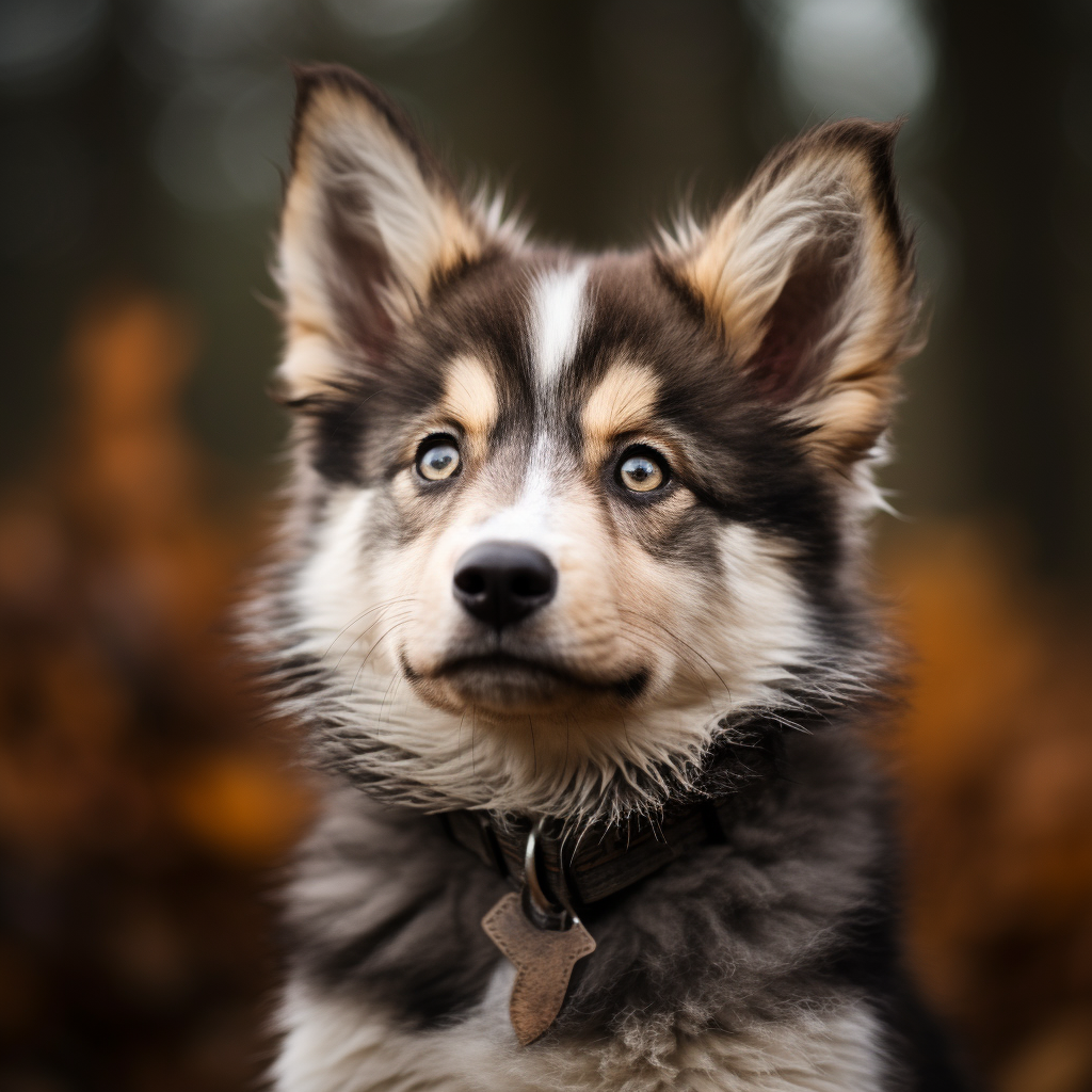 Adorable Malamute Chihuahua Mix Puppy