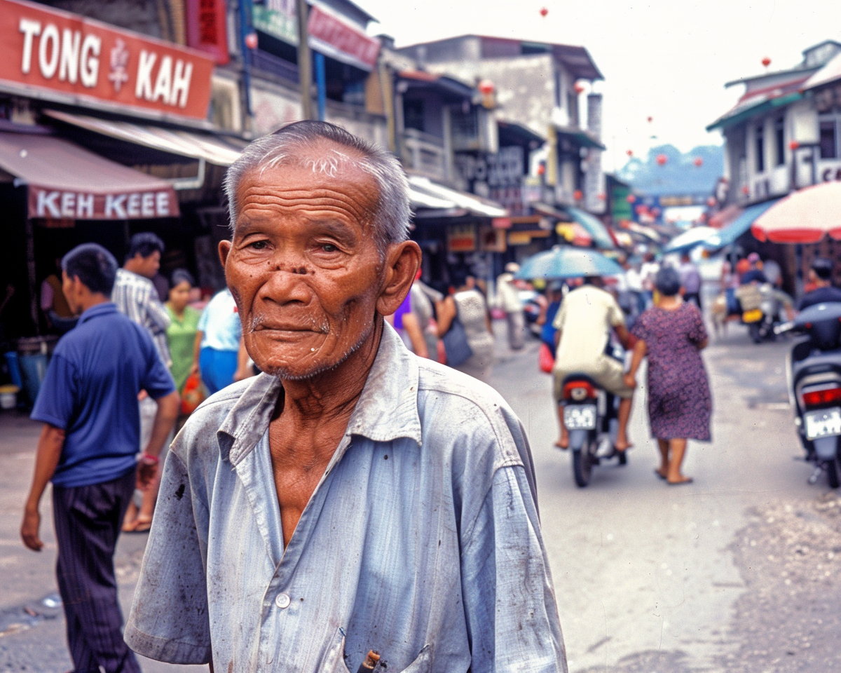 Malaysian Cargo Wet Market Chinatown