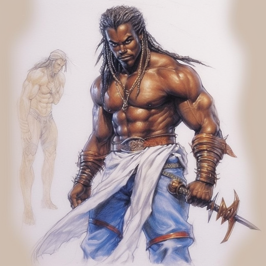 Malcolm Jamal Warner as Anakaris from Darkstalkers