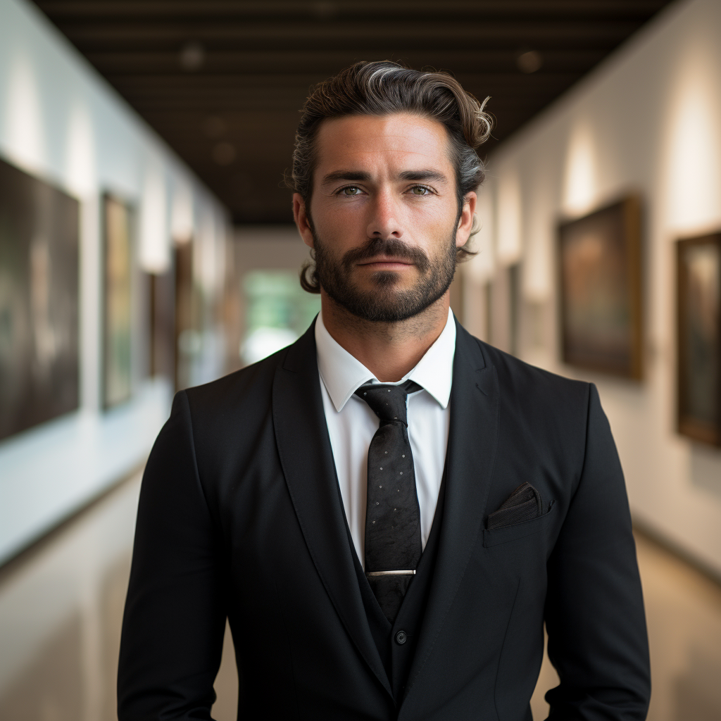 Male Documentary Photography Hyper Realistic Contemporary