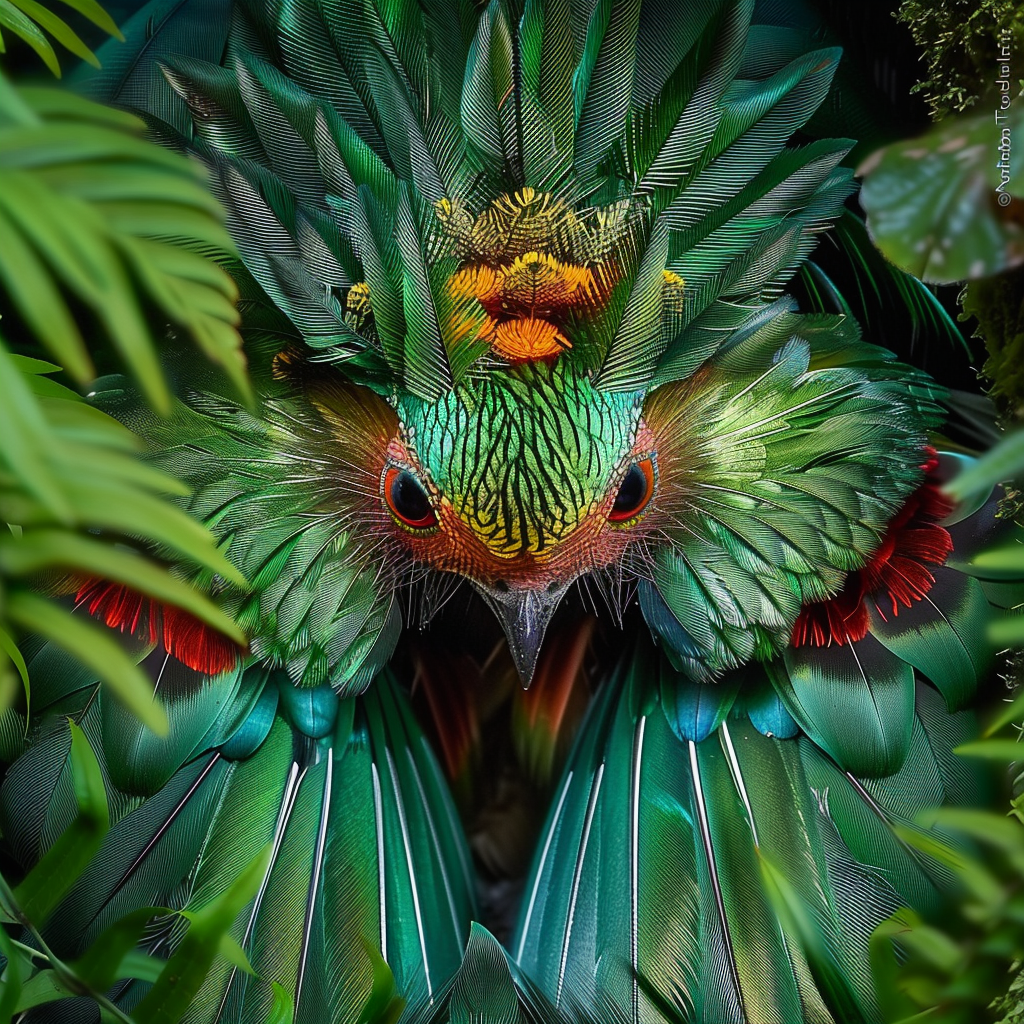 Male Resplendent Quetzal in Panama