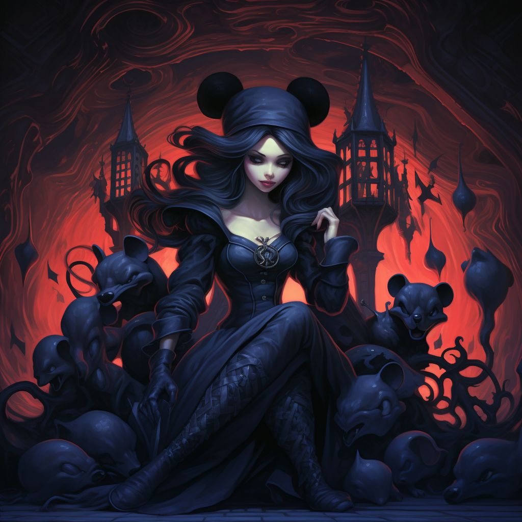 Malefic Disney Villain Artwork