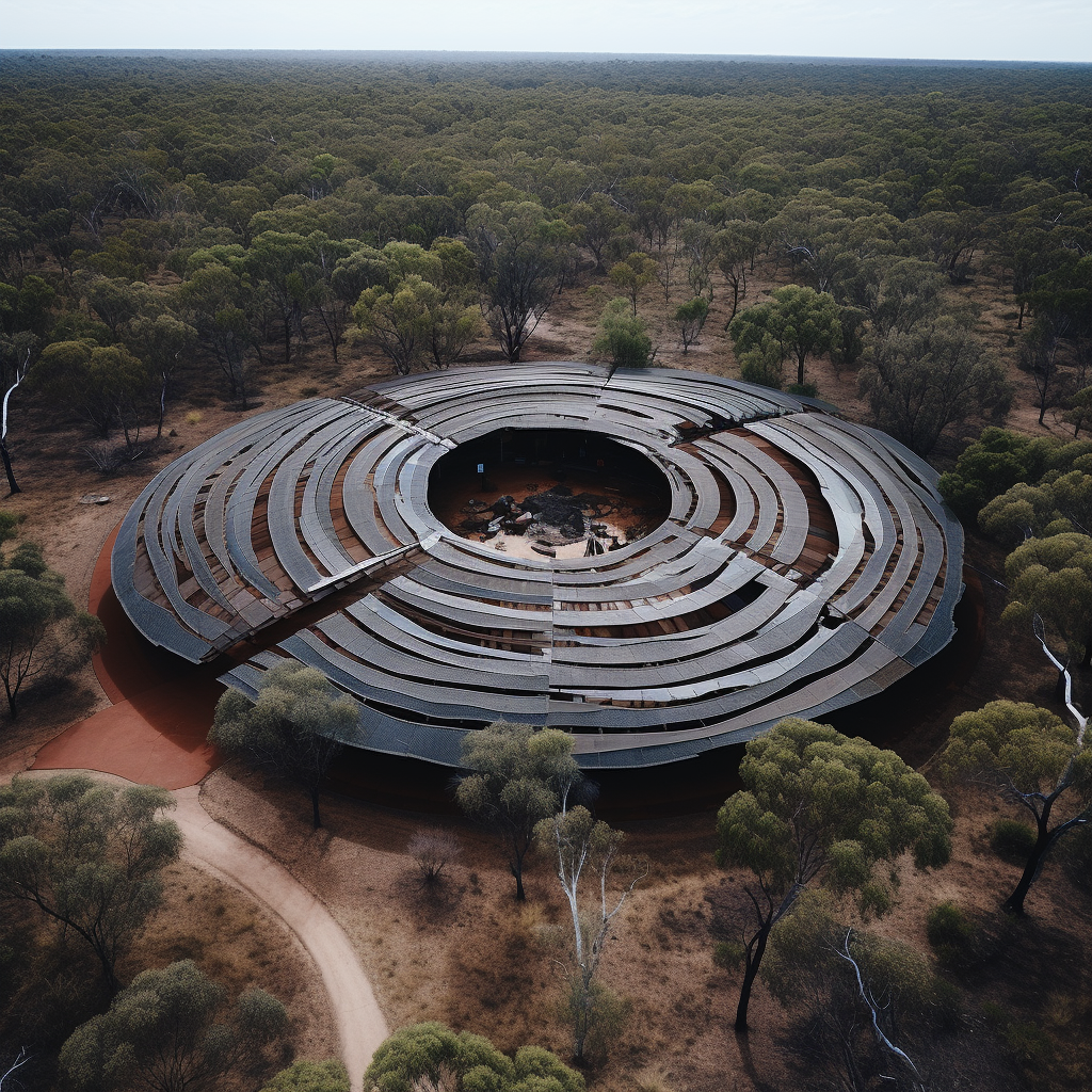 Aboriginal men at Mallee Forest healing center