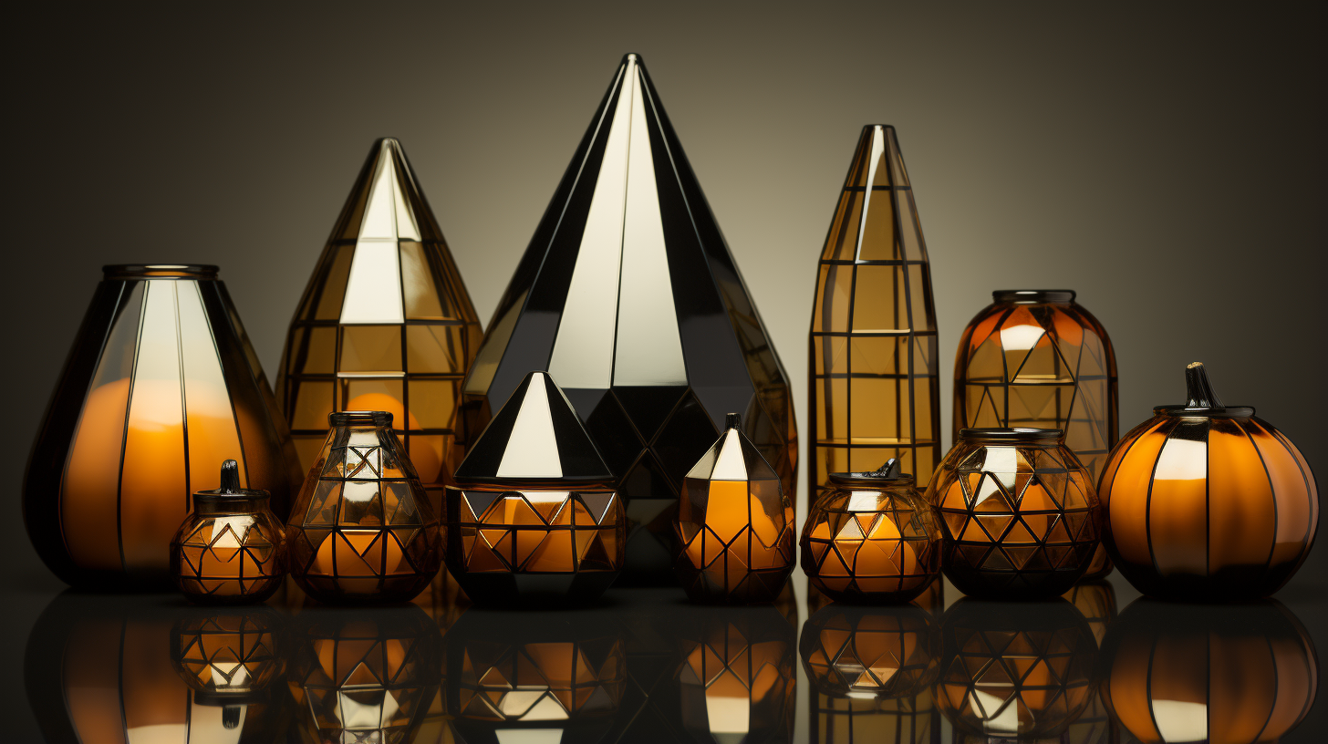 Geometric Minimalism Halloween Decorations