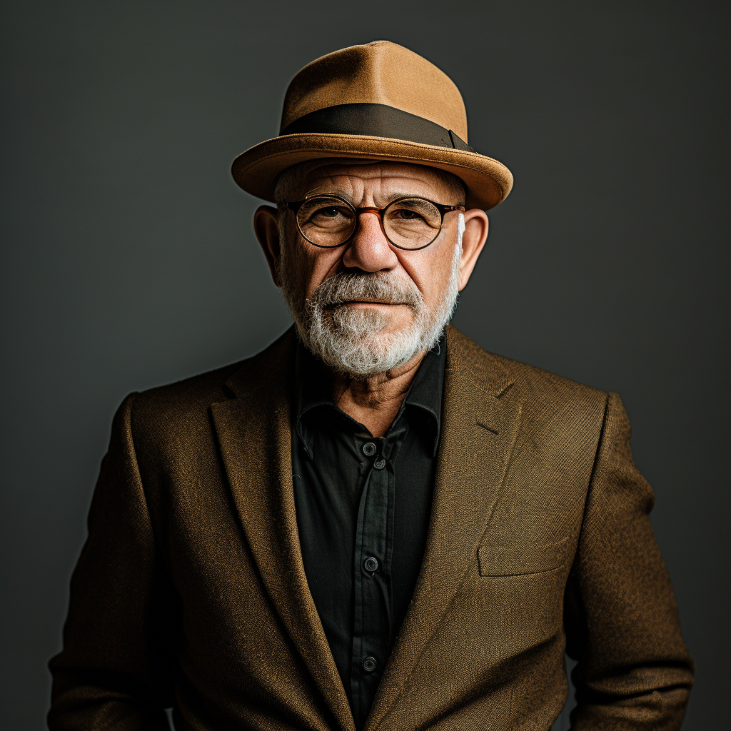 David Mamet in a theater production