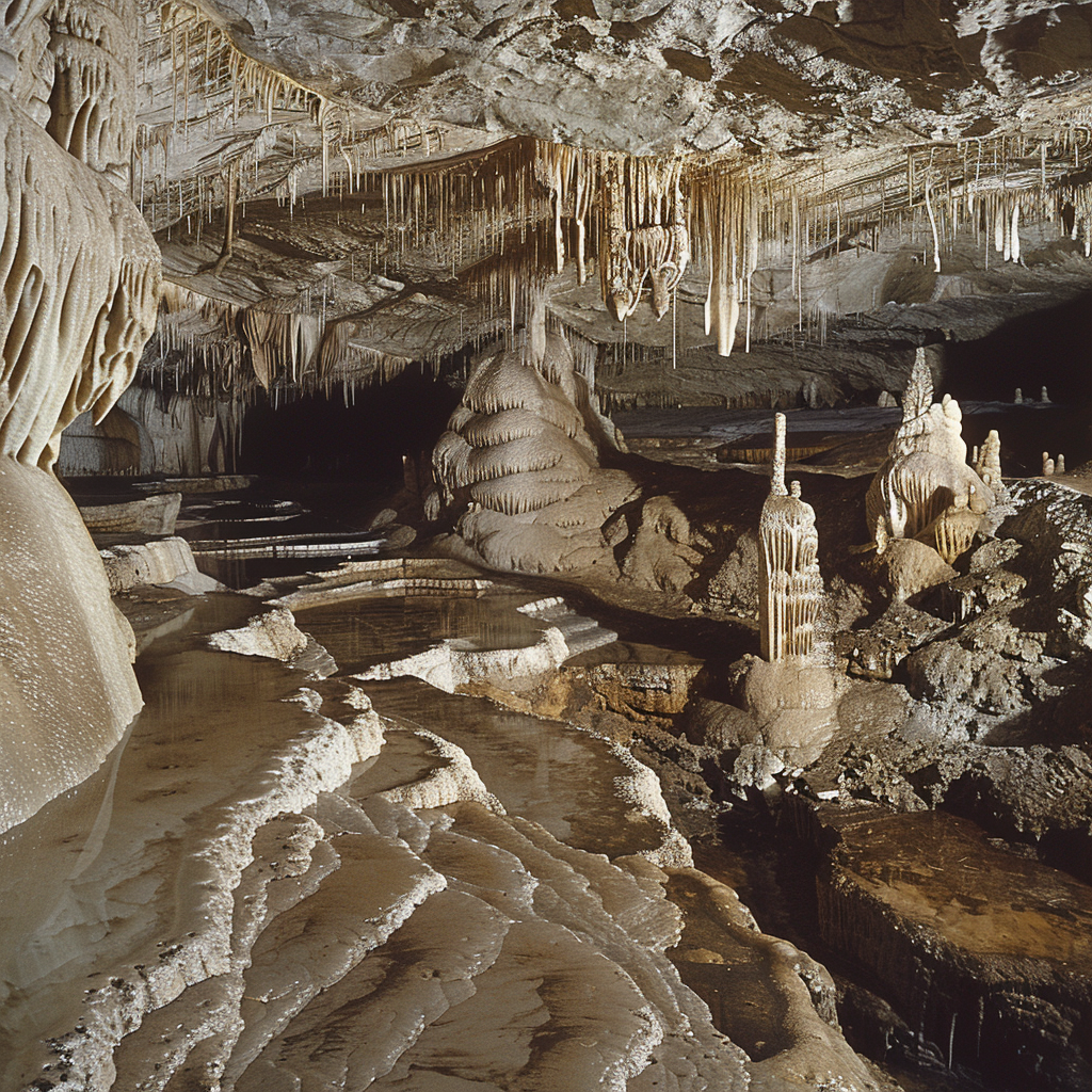 Drapery Room Stalactites Stalagmites