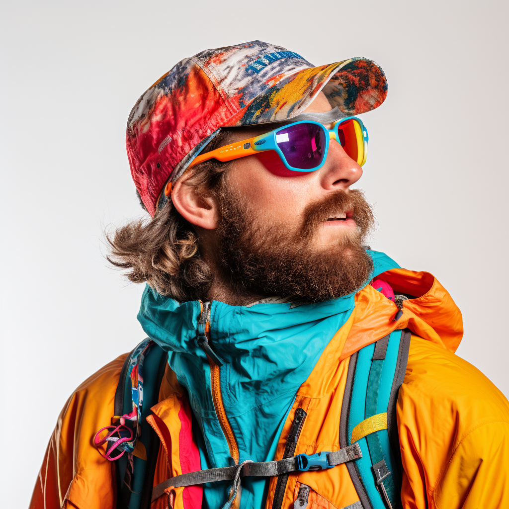 Man in Outdoor Gear