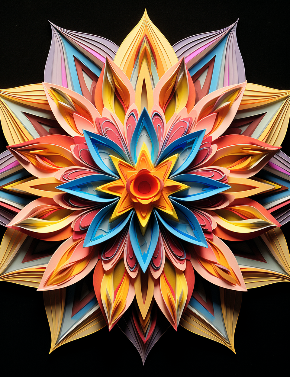 Mandalas for Origami Artists in Full Color