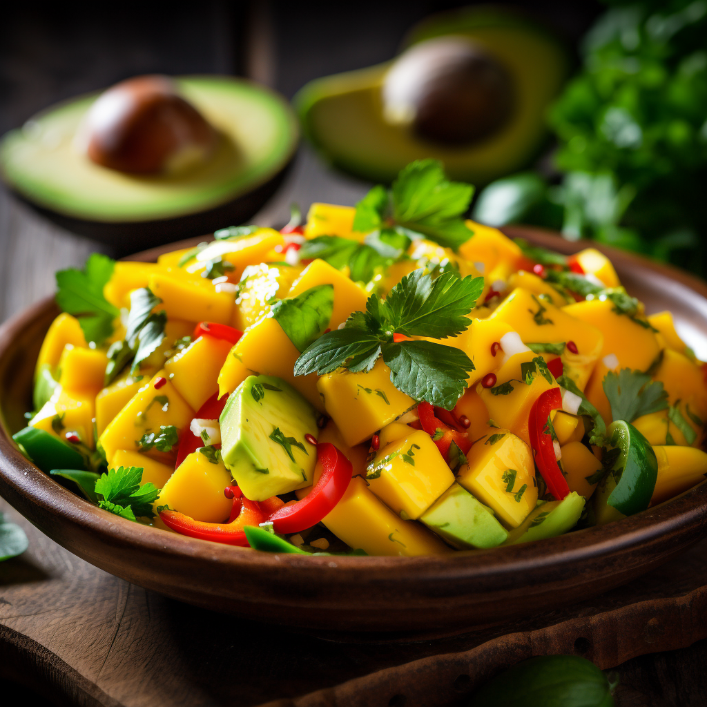 Mango Avocado Salad Recipe Book