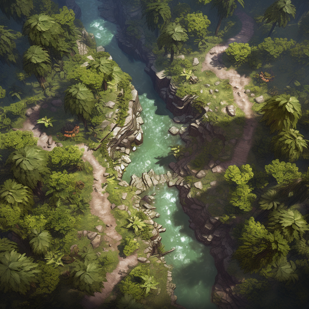 Aerial view of the Mangrovian Jungle