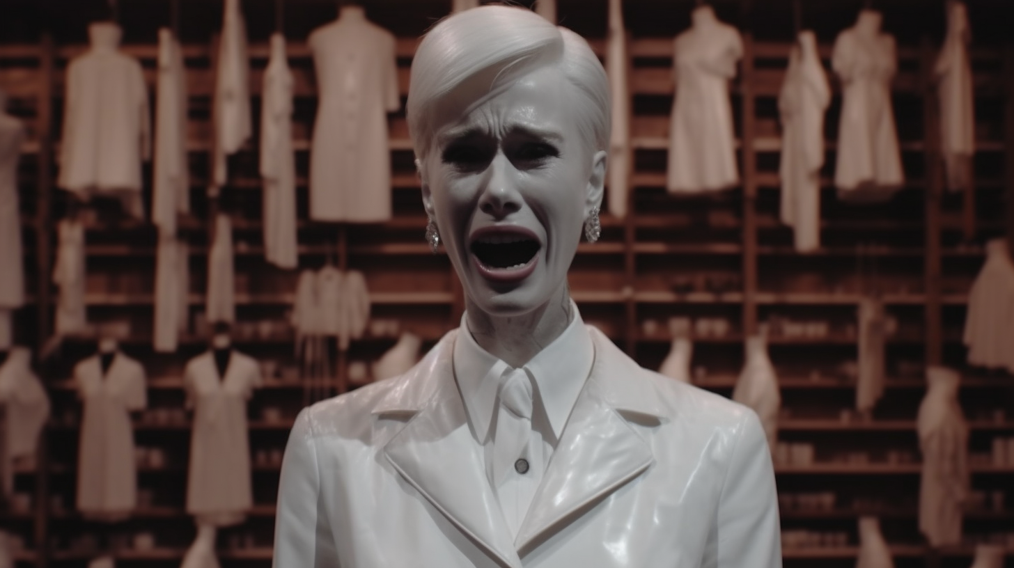 Crying Mannequin Art