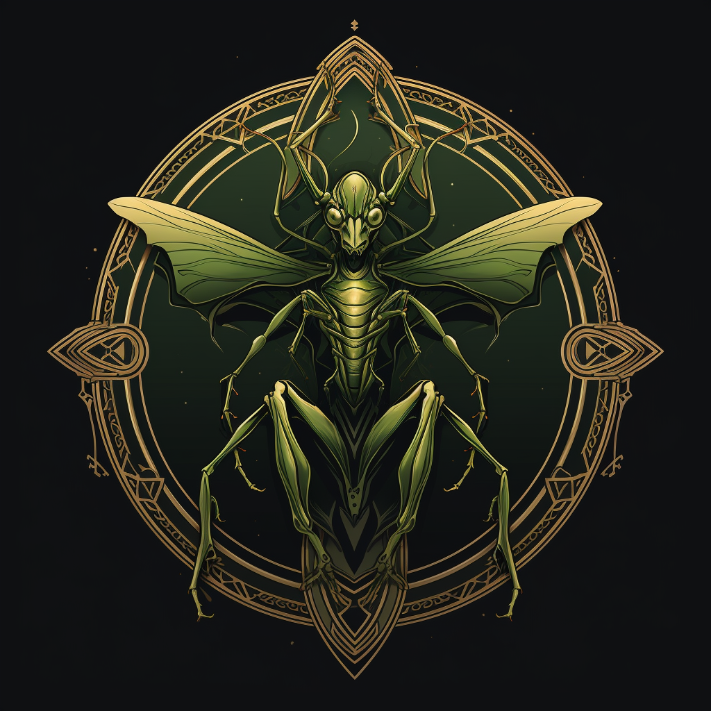 Mantis logo illustration