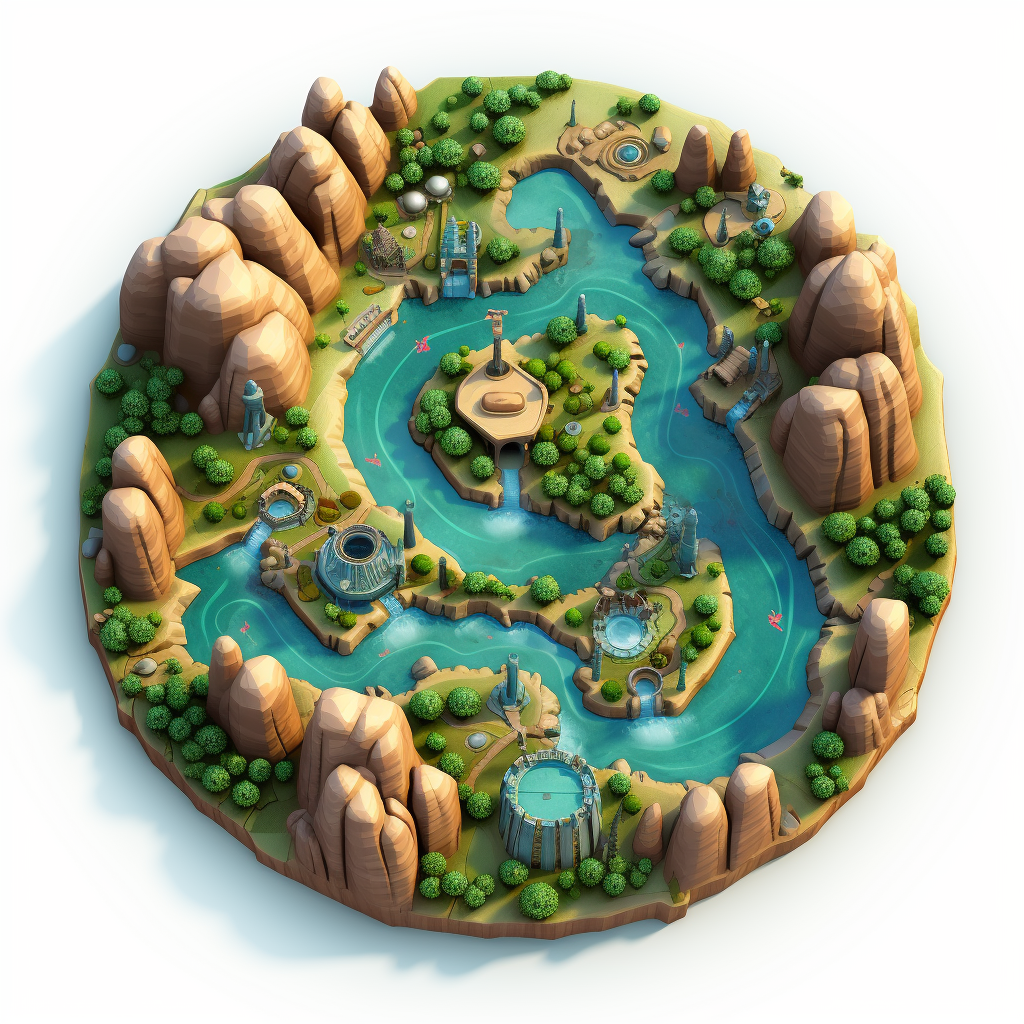 Oasis Map Icon