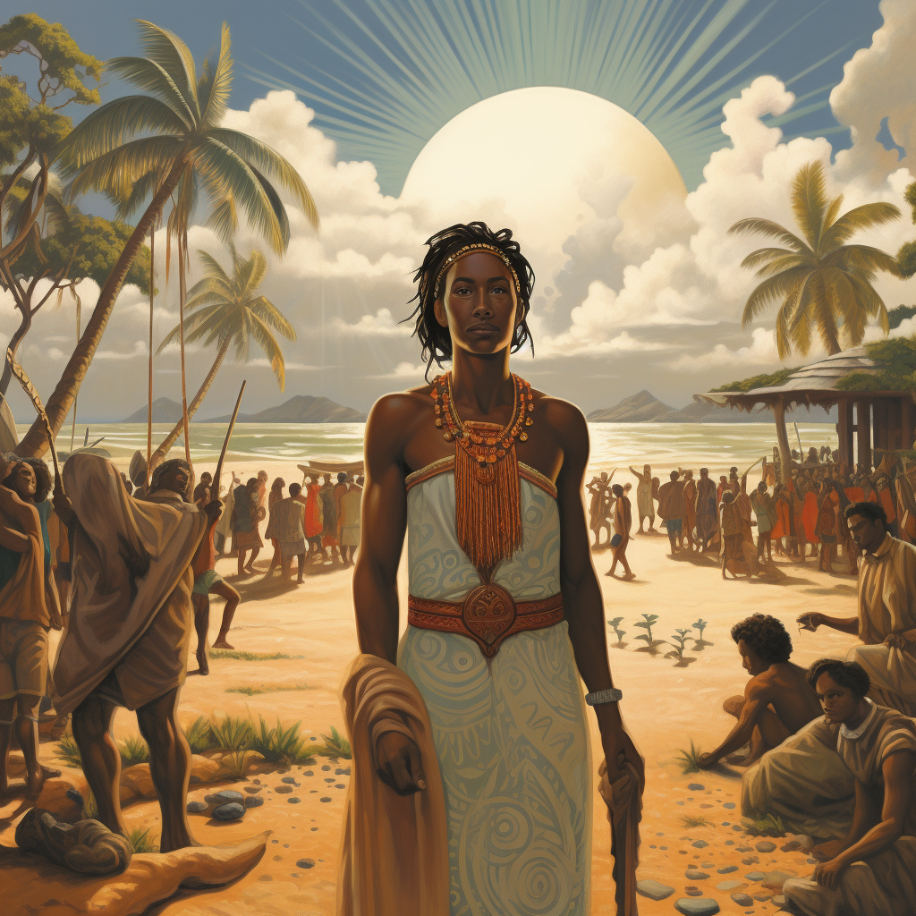 Personification of Maranhão state in Brazil