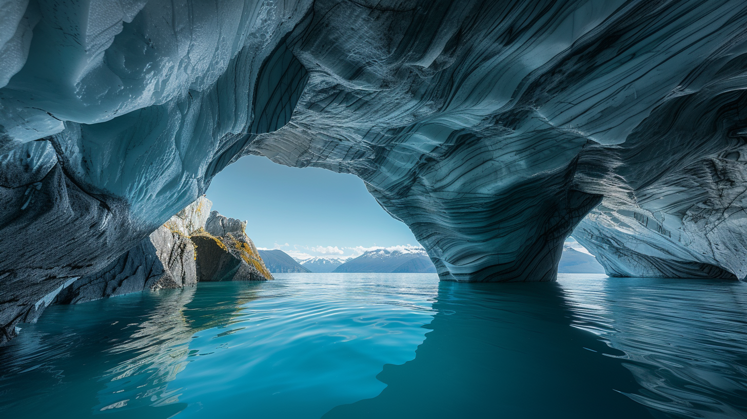 Beautiful Marble Caves in Chile