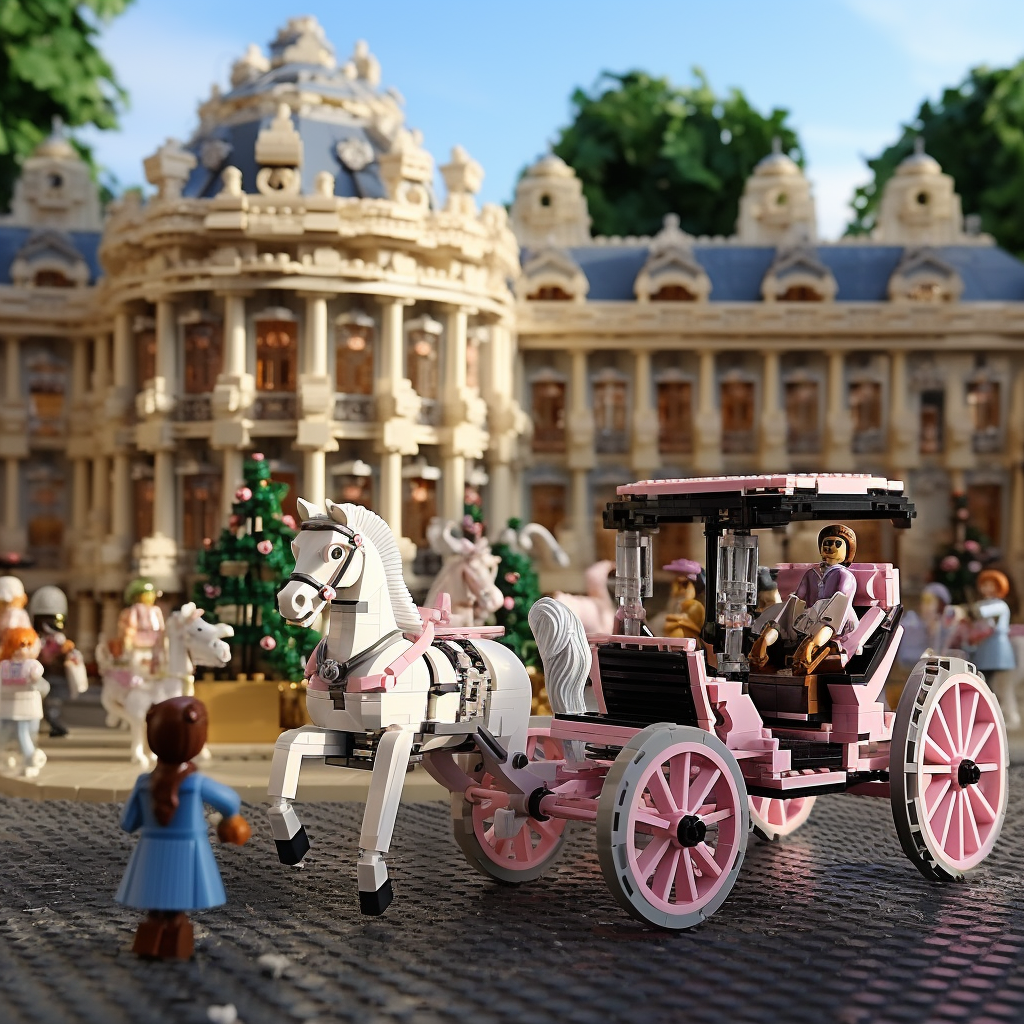 Marie Antoinette Lego Set - Historical Brick Masterpiece