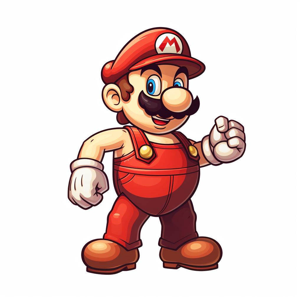 Mario underpants white background pixel art