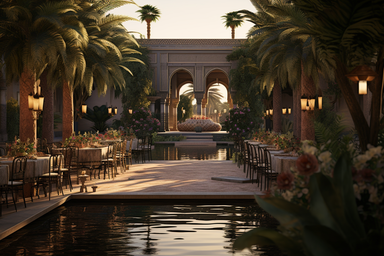 Stunning Marrakech Wedding Venue