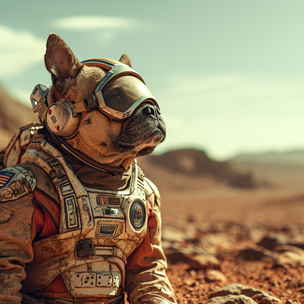 Adorable pet selection for life on Mars .