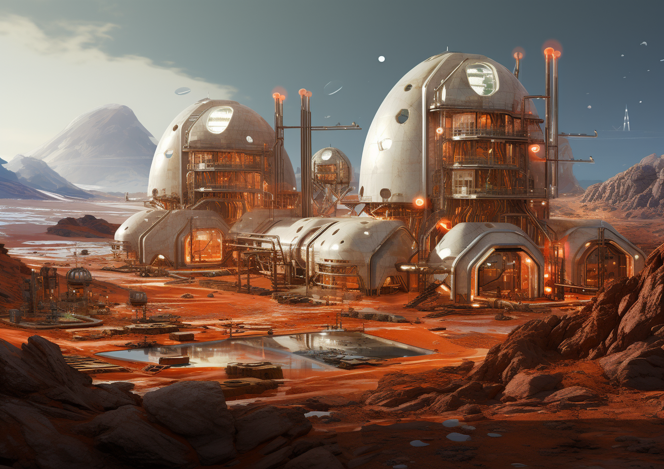 RPG Mars Research Lab Base