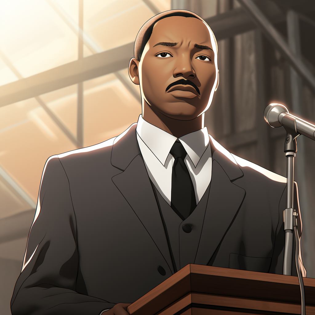 MLK Anime Character Speech