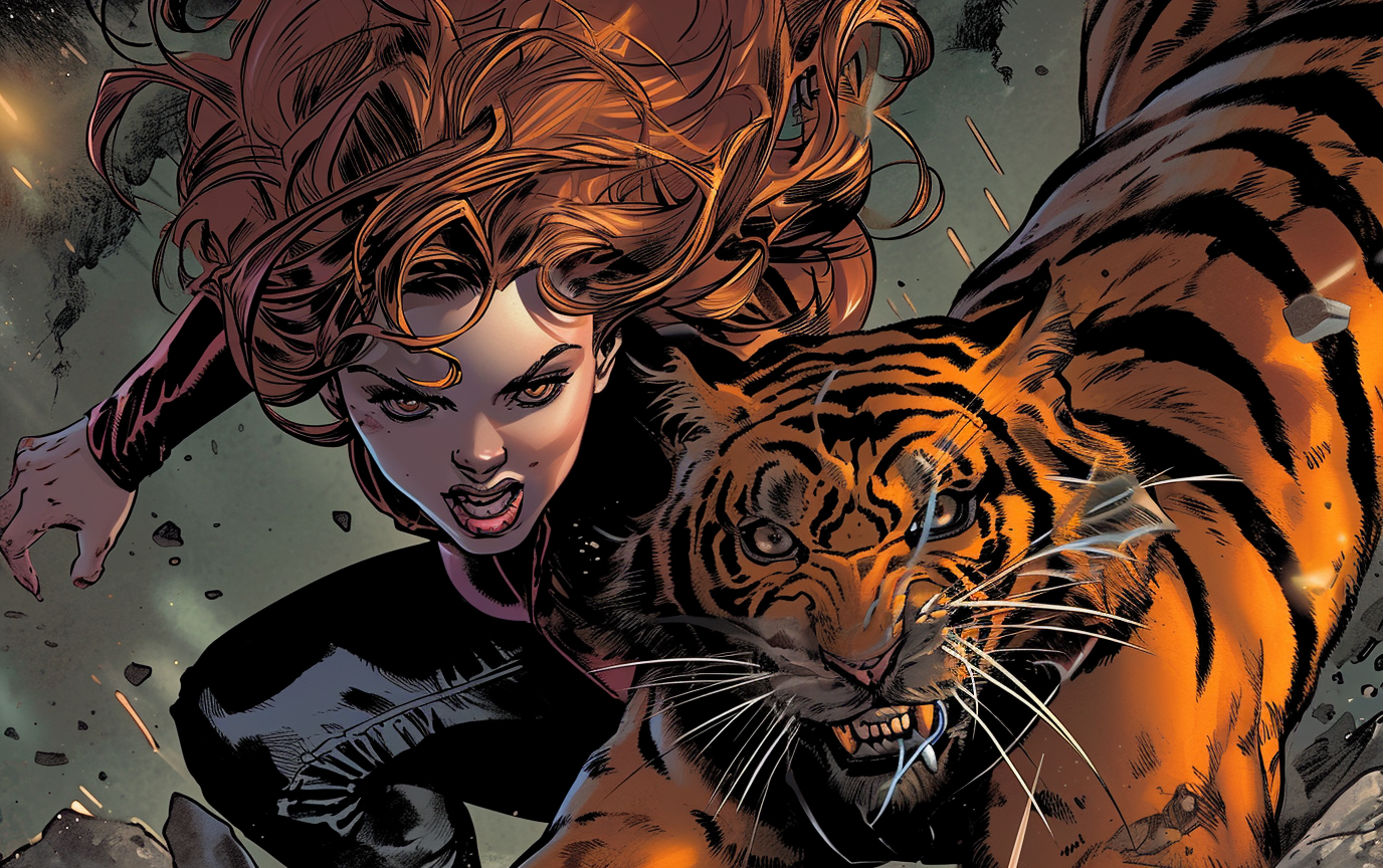 Marvel Comics Tigra J Scott Campbell