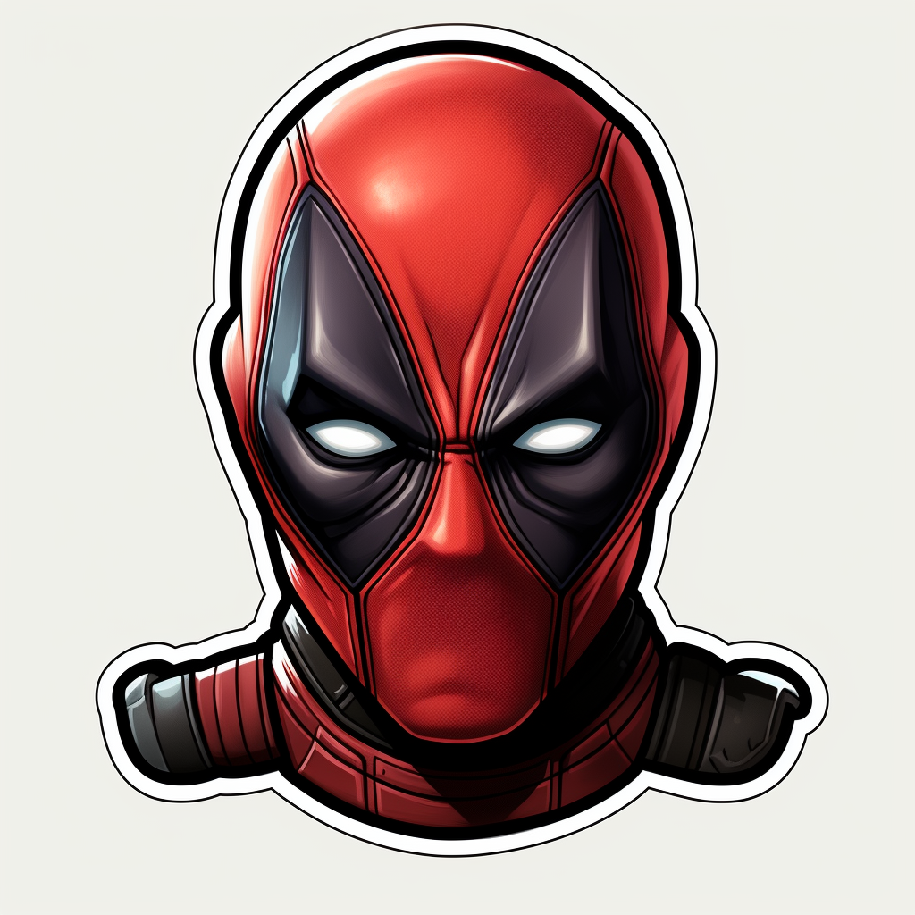 Marvel Deadpool Sticker