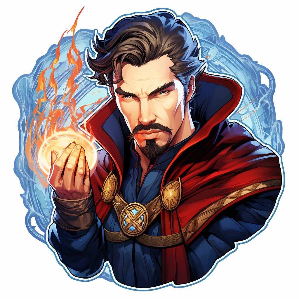 Marvel Sticker Doctor Strange