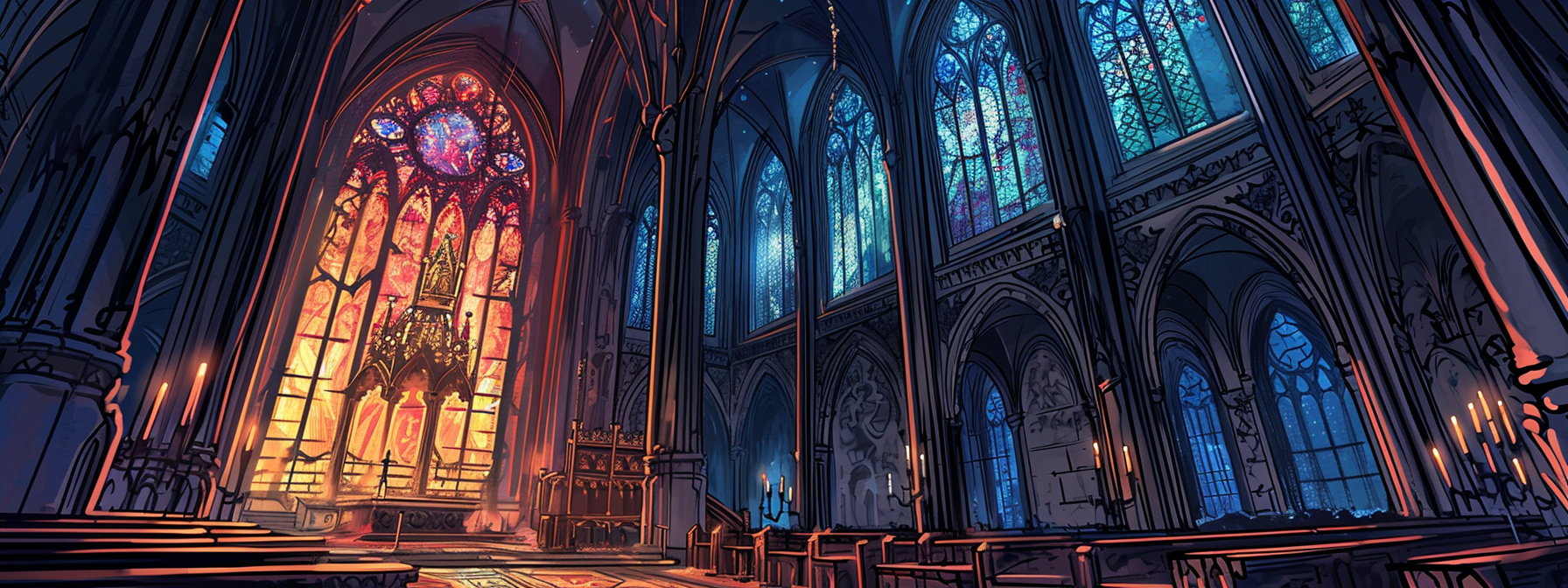 Stunning Marvel Cathedral Stained Glass