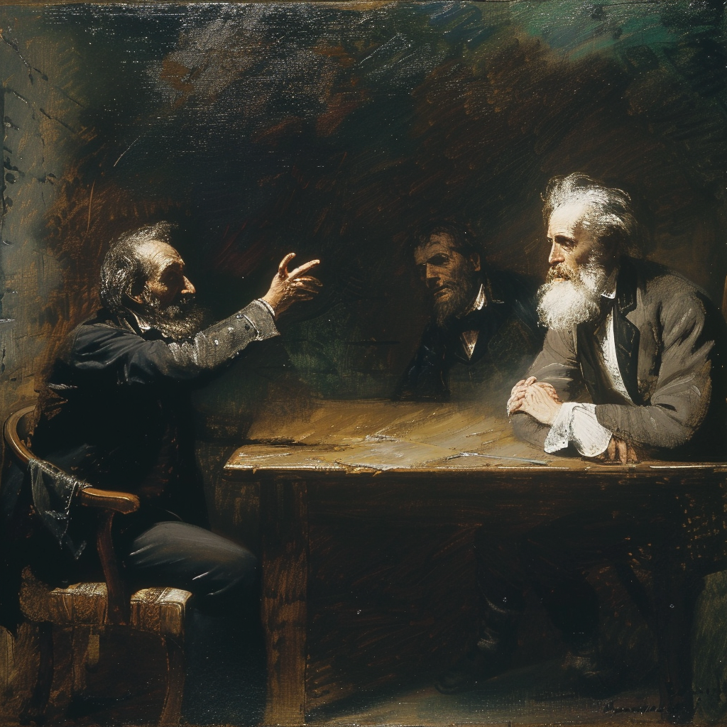 William Turner painting 1830 Marx Proudhon