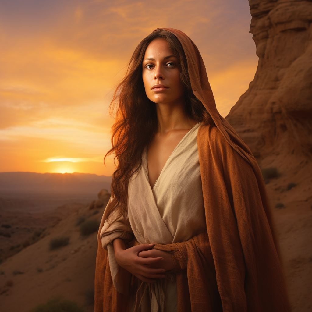 Mary Magdalene by Sunset Cliffs