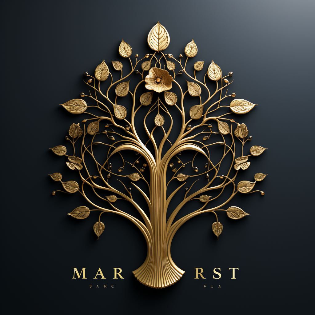 Masarati Logo on Luxury Car