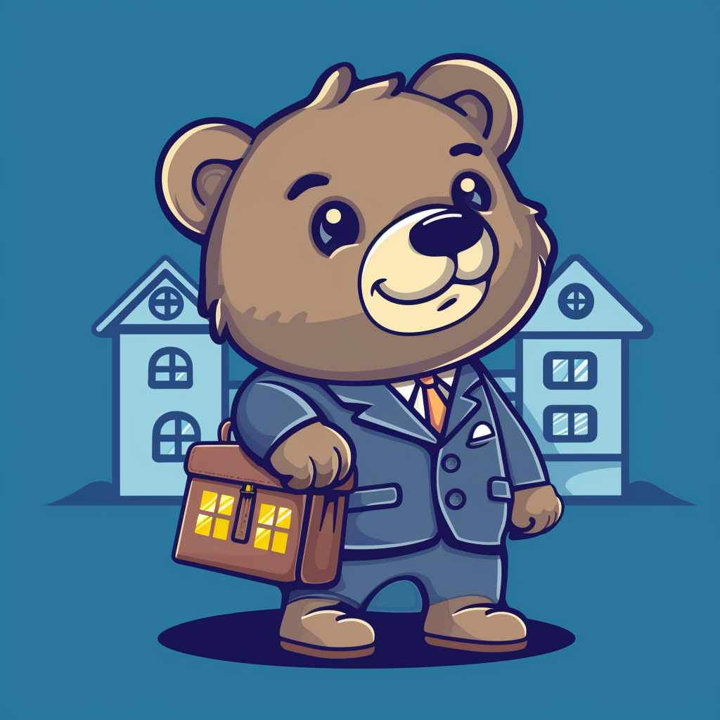 Real Estate Business Mascot