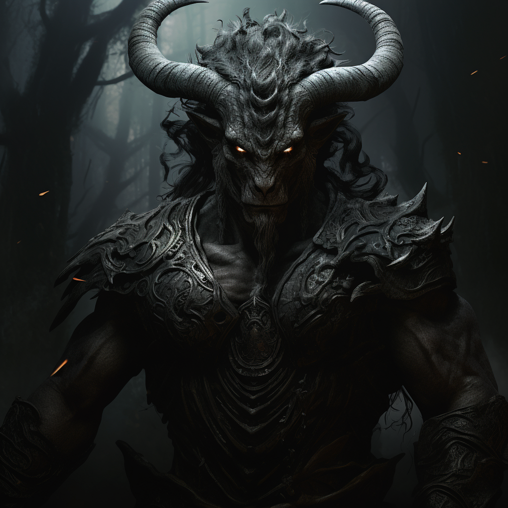 Attractive Minotaur Fantasy Artwork