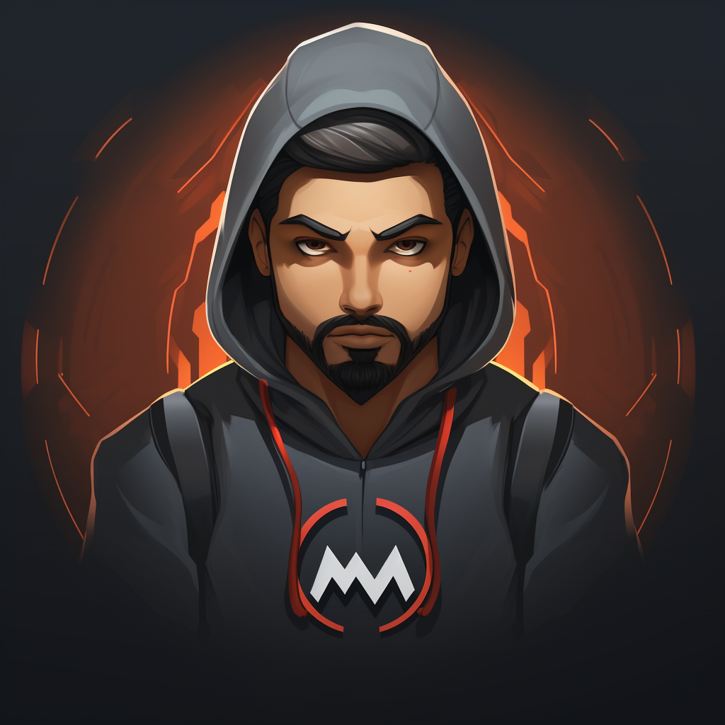 Mason character logo icon avatar by Sebastian Curi