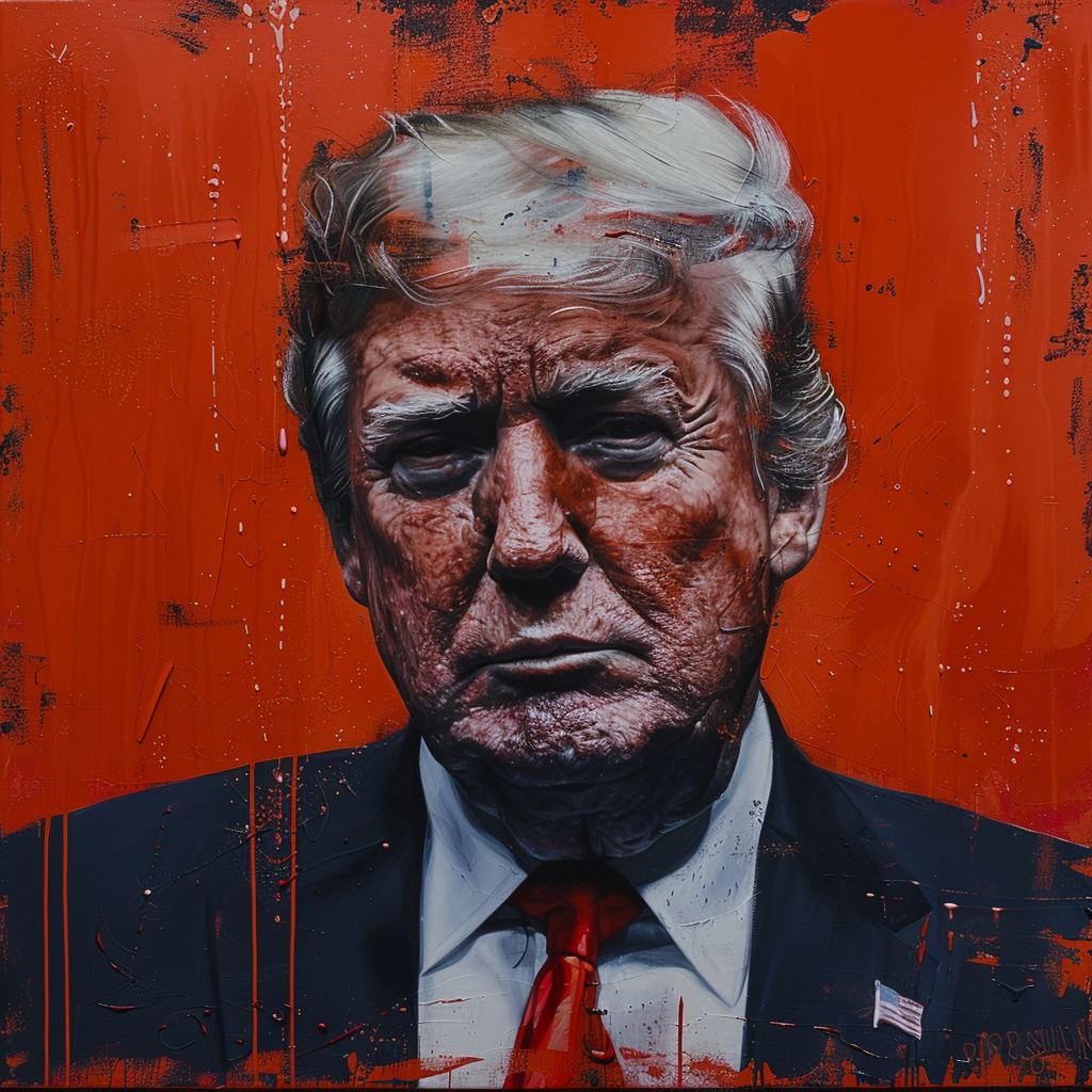 Donald Trump portrait masterpiece