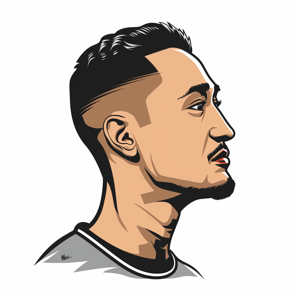 Max Holloway Looney Head Icon