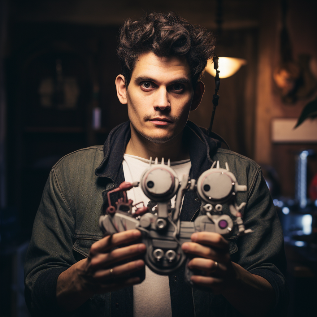 John Mayer controlling a Marionette