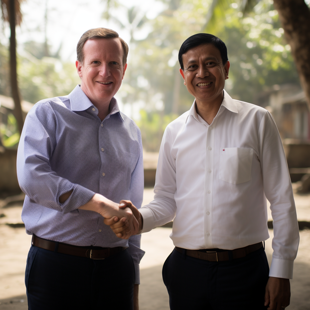 Mayor John Tory meeting President Joko Widodo