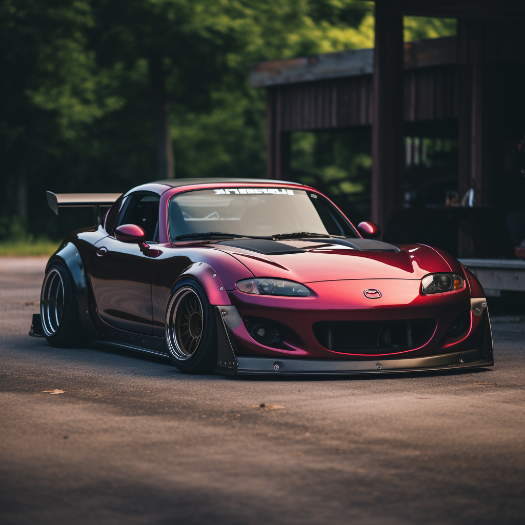 Customized Mazda for an Extraordinary Ride