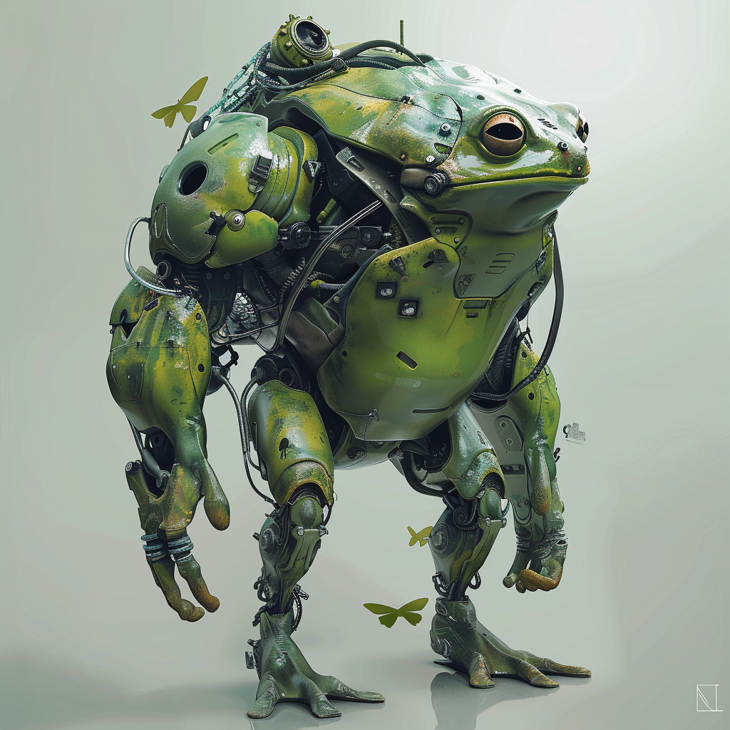 Frog Mech Suit Robot