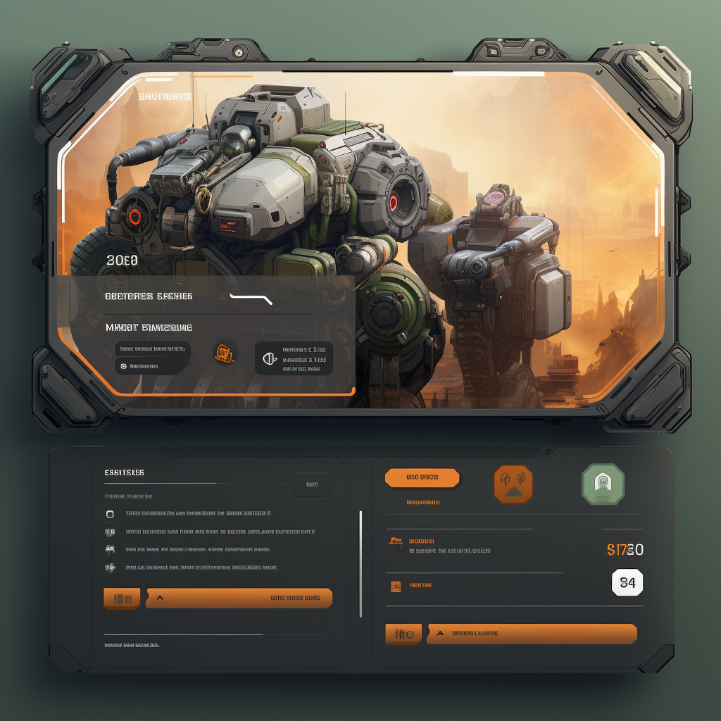 Mech Pigs Battle Front Overwatch UI