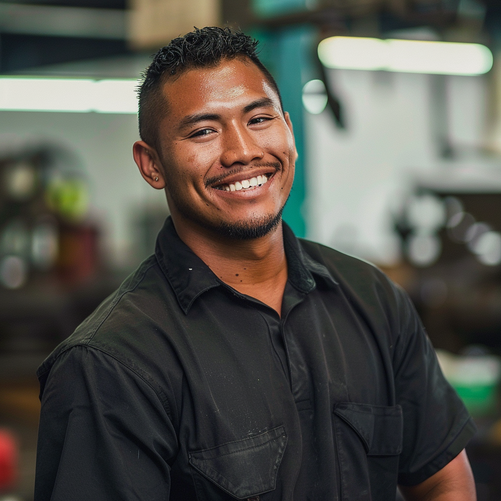 Mechanic Portrait Photo