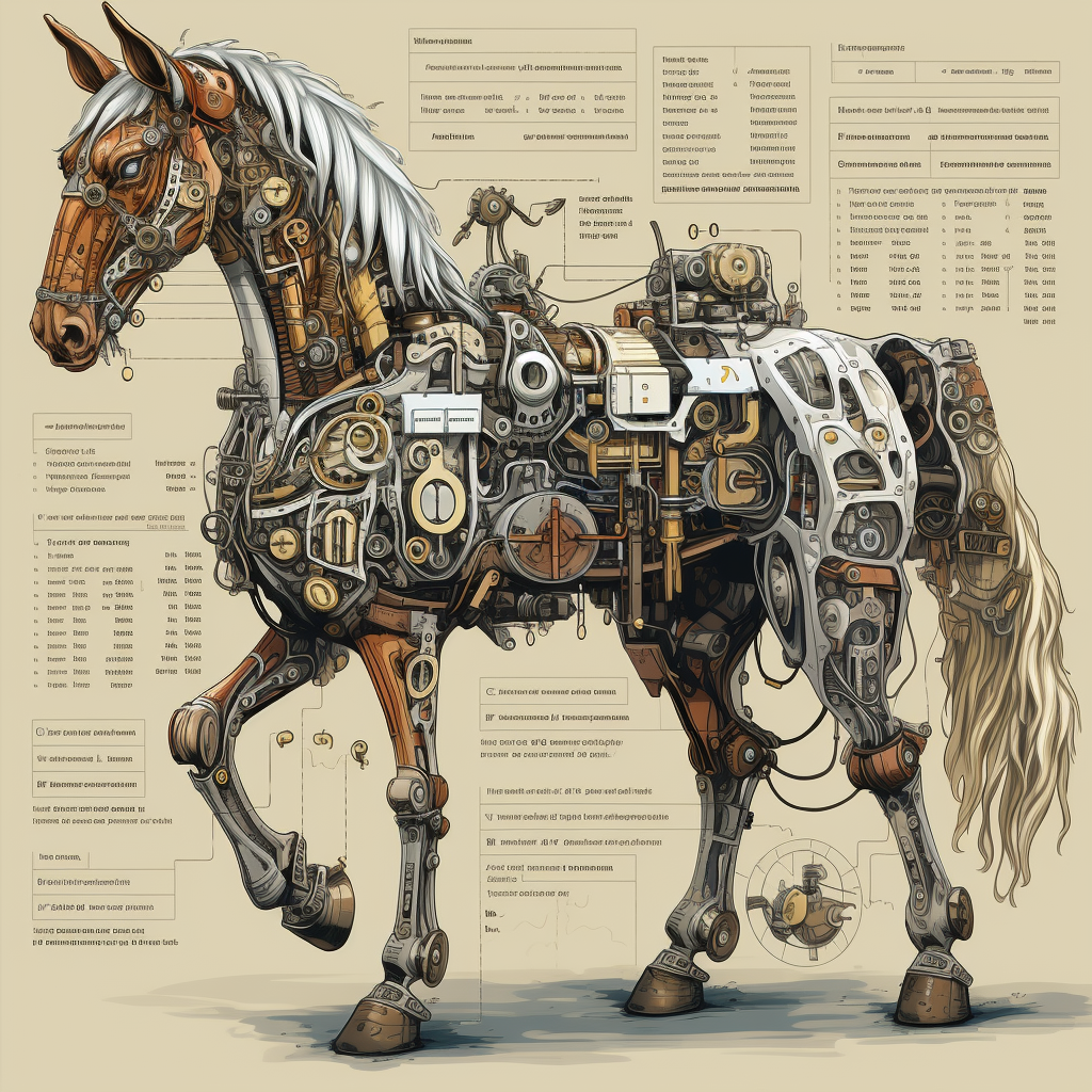 Mechanical centaur schematic diagram