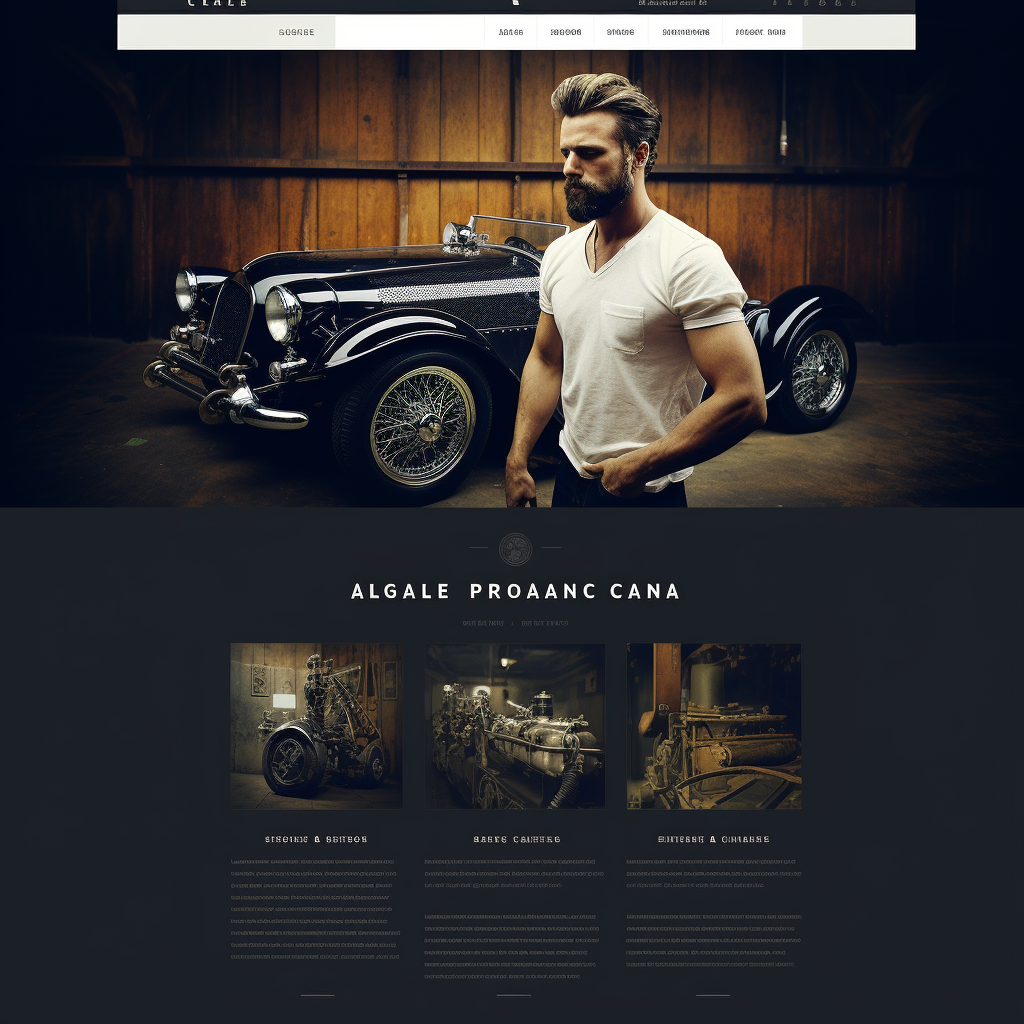 Clean and Modern Mechanics Website Design