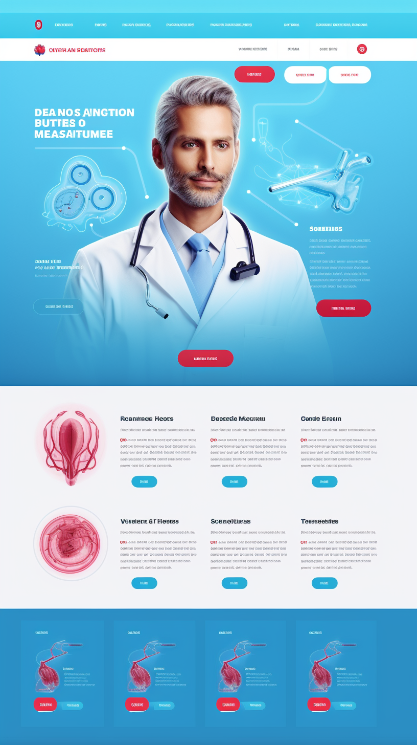 Modern and Minimal Medical Clinic Homepage