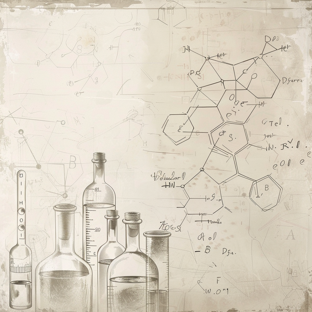 Medical Formulas Backdrop Image